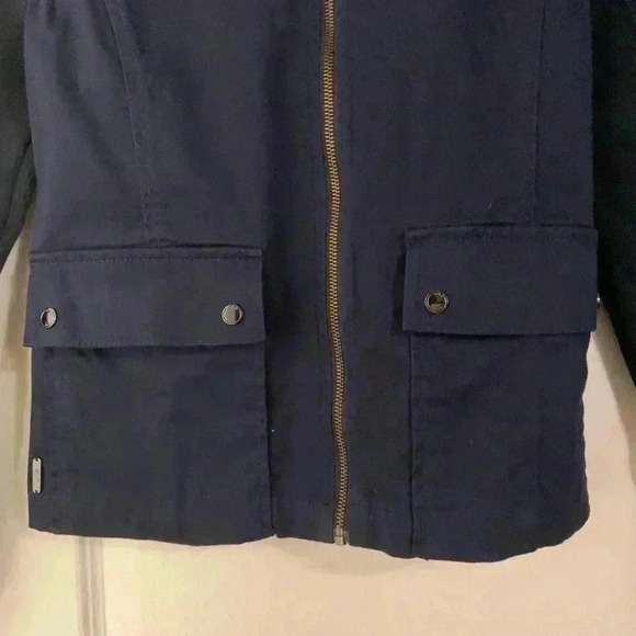 Lolë woman’s navy blue Dakota full  zip jacket. Fall season start - Picture 6 of 10